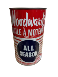 Woodward’s All Season Oil Can (Full) (Quart)