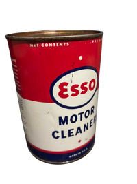 Esso Motor Cleaner Oil Can (Quart)