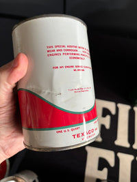 Texaco Oil Can (Quart) (Full)