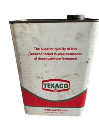 Texaco Capella Oil Can (1 Gallon)