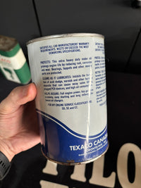 Texaco Havoline Metal Oil Can (Quart)