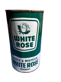 White Rose Detergent Oil Can (no top) (Quart)