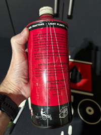 Kendall Outboard Oil Can (cone top) 2 cycle engine oil