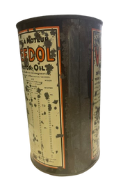 Veedol 100% Pennsylvania Oil Can (Quart) (b/c)
