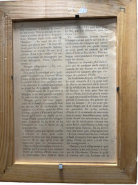 White Rose Framed Advertising (french)