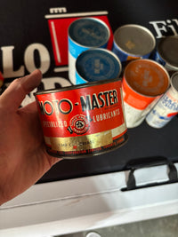 Motomaster Canadian Tire Grease Cans (most are full)