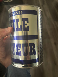 Vintage Canadian Tire (metal) motor oil can (1L)