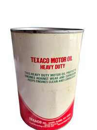 Texaco Motor Oil Can (Quart) (Full)