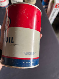 Esso Motor Oil Can (Quart) Clean can