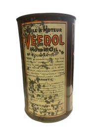 Veedol 100% Pennsylvania Oil Can (Quart) (b/c)