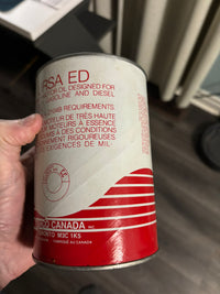 Texaco URSA ED Oil Can (Quart) (FULL) and clean