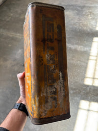 Early 1920’s Supertest Oil Can (1 gallon) (no lid)