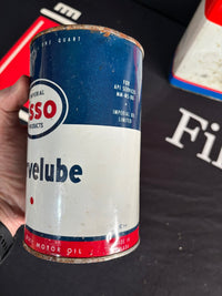 Esso Marevlube Oil Can (Quart)