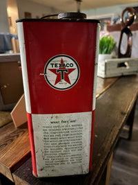 Texaco Capella Oil Can (1 gallon)