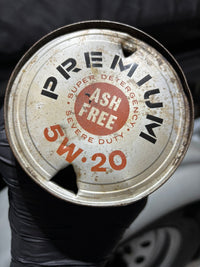 Shell X-100 Oil Can (Quart)
