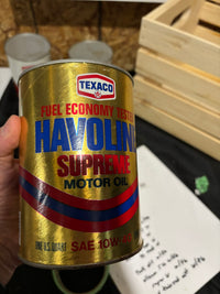 Texaco Havoline Composite Oil Can (Quart)