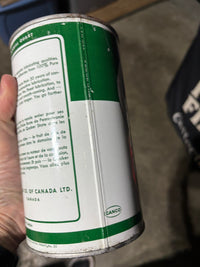 Quaker State Metal Oil Can (Quart) CLEAN CAN
