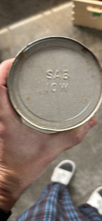 BP Autogol Metal Oil Can (Quart) (Full)