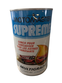 Canadian Tire Motomaster Supreme Multigrade Oil Can (Quart)