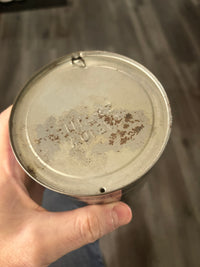 Vintage Canadian Tire (metal) motor oil can (1L)