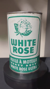 White Rose Ultra Motor Oil Can