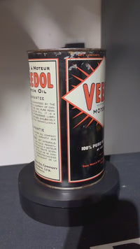 Veedol Starburst Oil Can