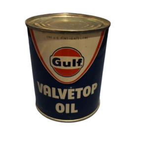 GULF Valvetop Oil Can