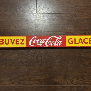 Coca-Cola Push Bar (Buvez Coca-Cola Glace)