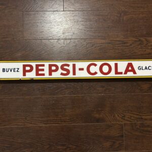 Pepsi Push Bar (Buvez Pepsi-Cola Glace) (Merci-Au Revoir) (TAC Authentication)