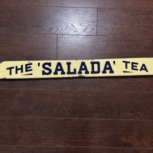 Salada Tea Push Bar (The Salada Tea) (TAC Authentication) (Blue Script)