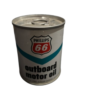 Phillips 66 Outboard Oil Can 8oz. (Full)