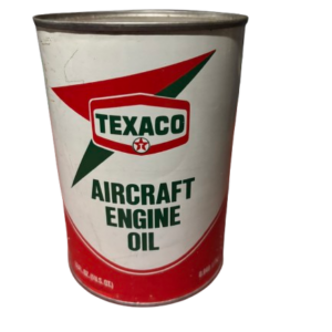 Texaco Aircraft Engine Oil Can (Quart)