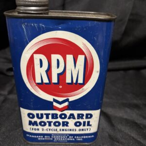 RPM outboard oil can (Quart)