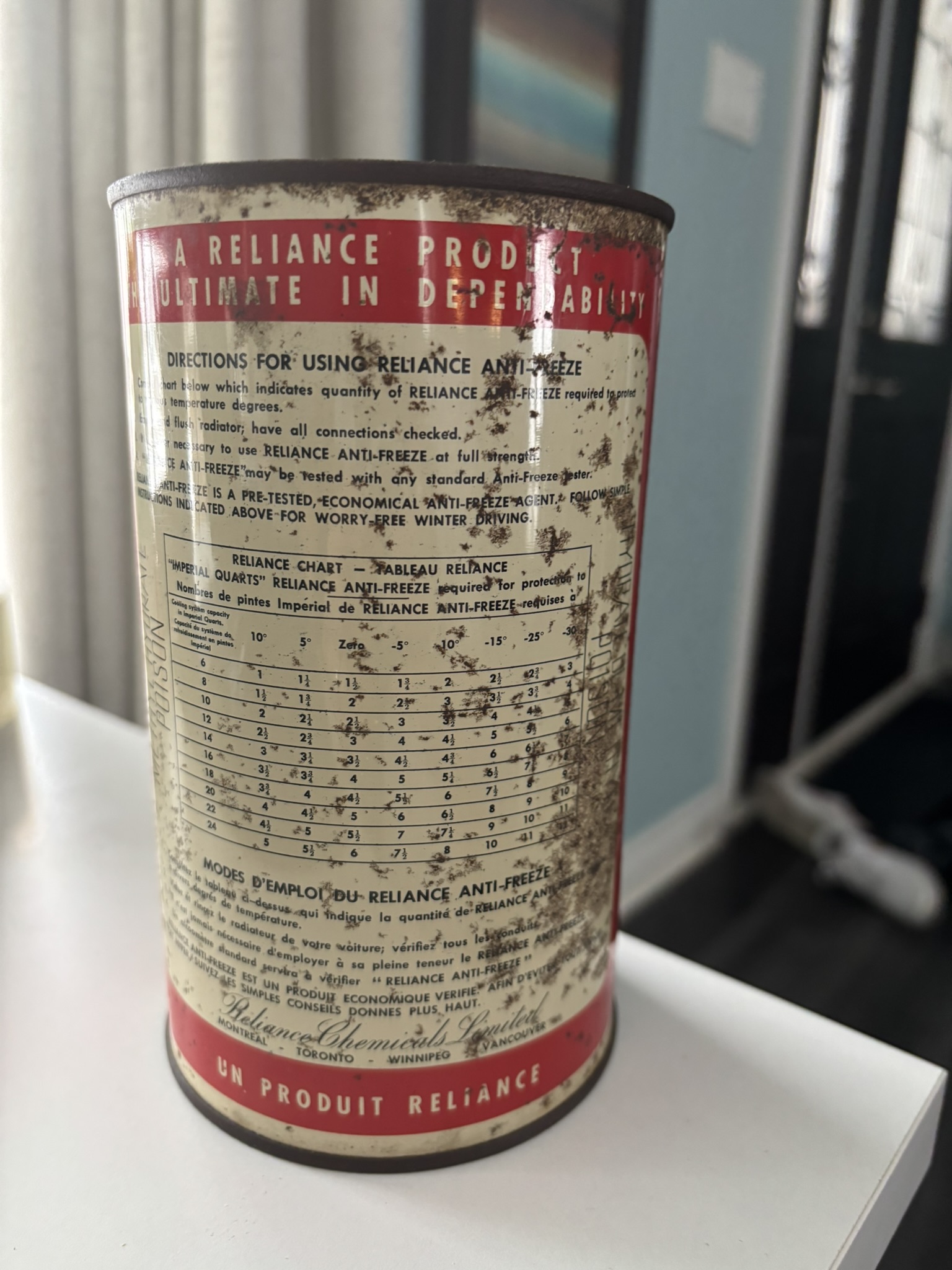 Reliance Oil Can (Quart) - Image 3
