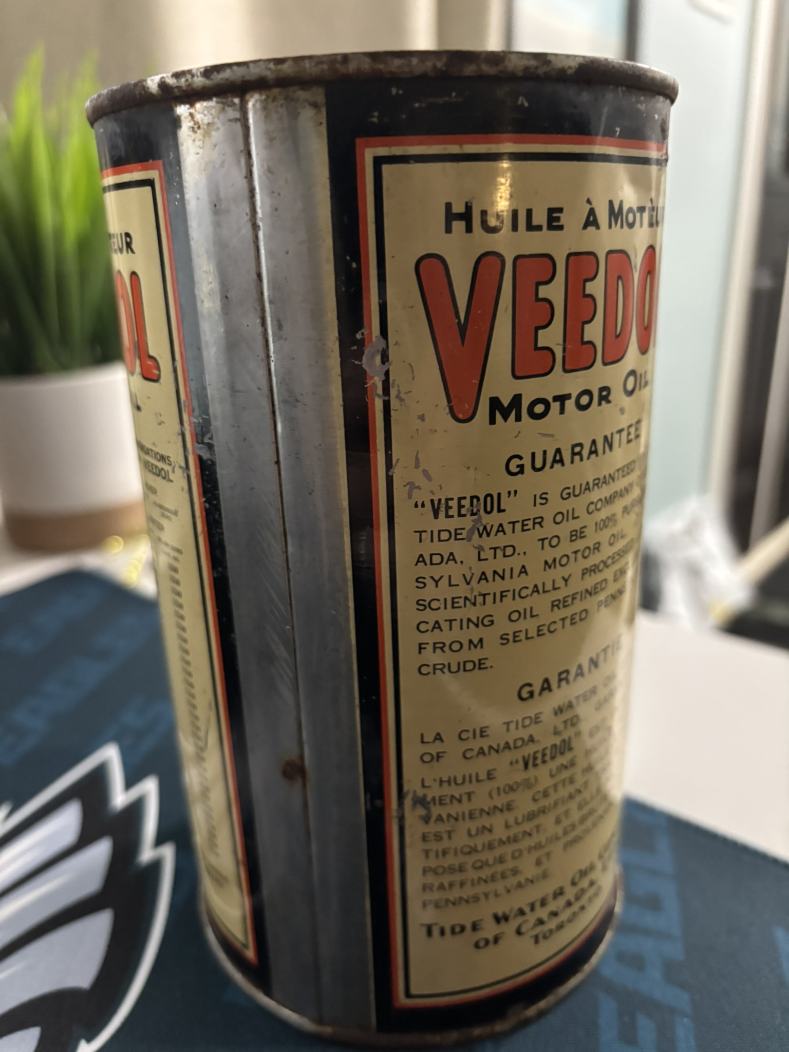Veedol Oil Can (Quart) - Image 3