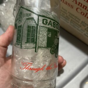 Vintage Sinclair Oil Drinking Glasses (Set of 2 with Original Box) 75th anniversary