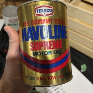 Texaco Havoline Composite Oil Can (Quart)