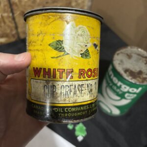 White Rose Cup Grease Can (1lb)