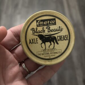 En-ar-co Black Beauty Axle Grease (with contents)
