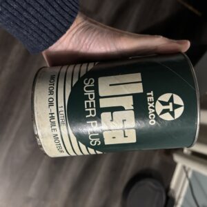 Texaco URSA Super Plus Oil Can (Quart) (FULL)