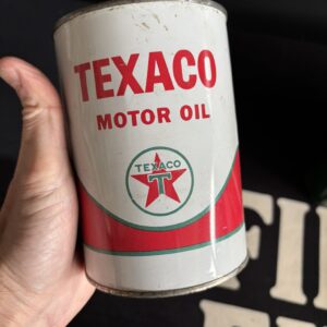 Texaco Oil Can (Quart) (Full)