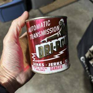Dri-Powr Automatic Transmission Oil Can (FULL)