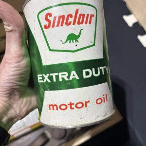 Sinclair Extra Duty Motor Oil Composite Can (Full)