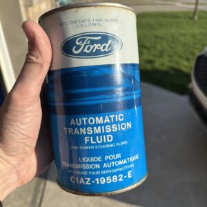 Ford Automatic Transmission Fluid Can (Quart) (metal)