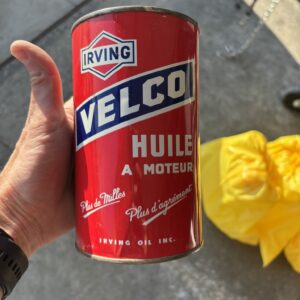 Irving Velco Oil Can (Quart) (partial bottom)