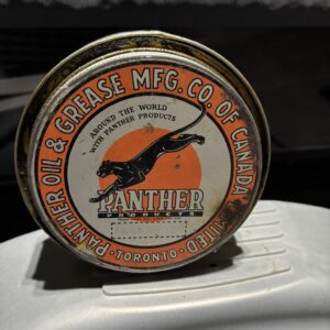Panther Oil and Grease Can
