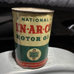 National En-ar-co Oil Can (Quart) (Full)