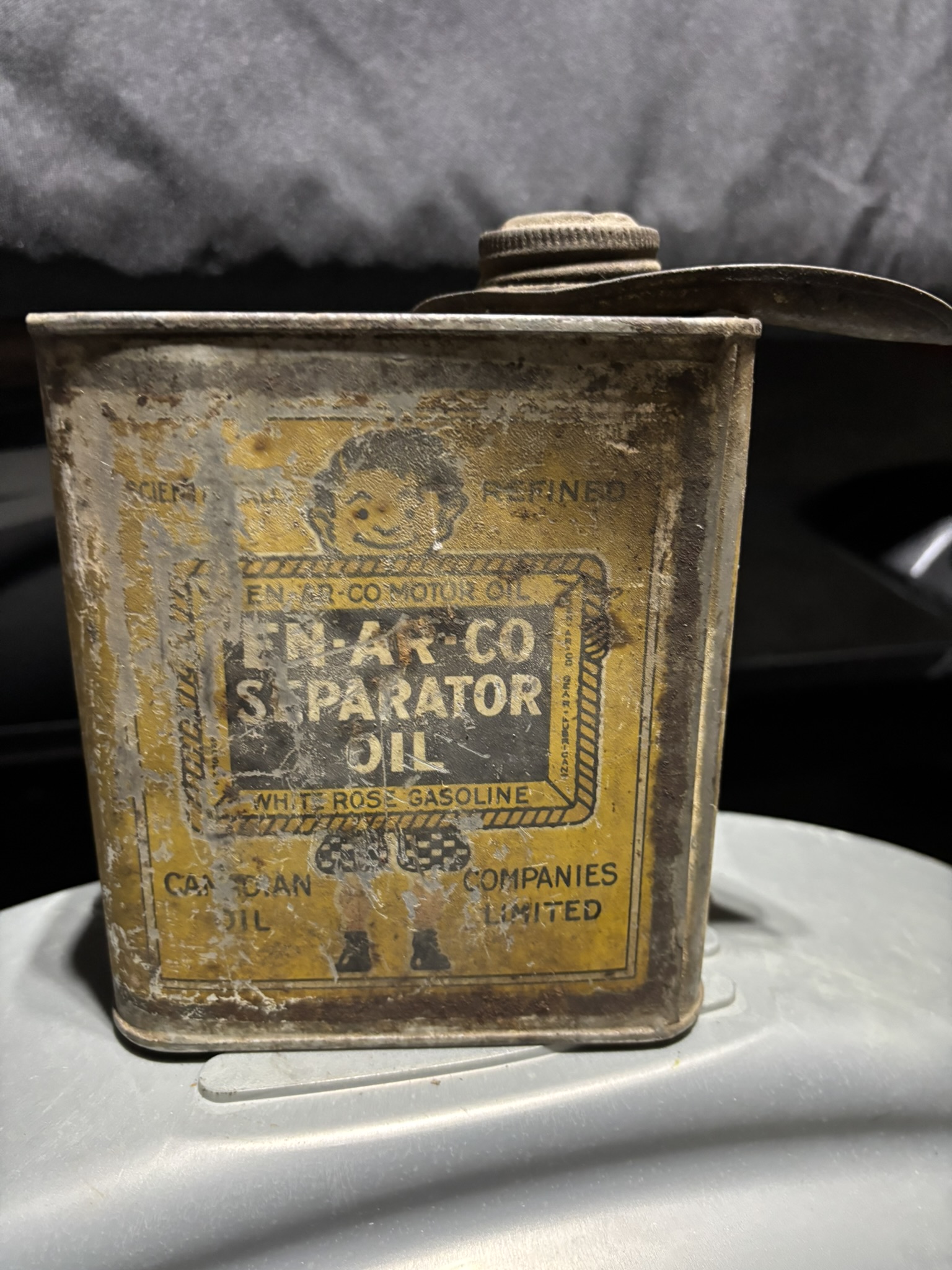 En-ar-co Separator Oil Can - Image 3