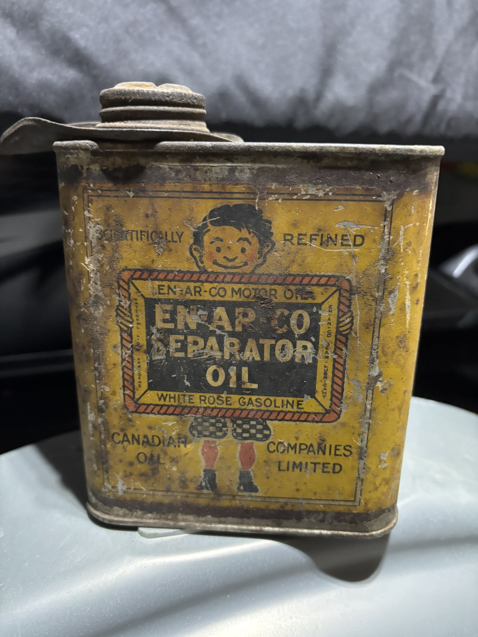 En-ar-co Separator Oil Can
