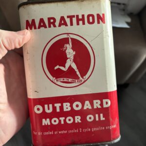 Marathon Outboard Oil Can (Quart)